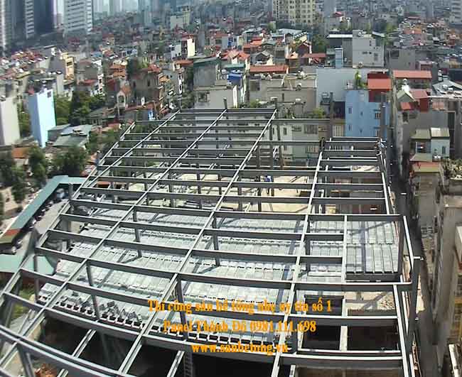 Sàn bê tông nhẹ - panel siêu nhẹ và khung thép tiền chế được ưa dụng trong xây dựng hiện đại