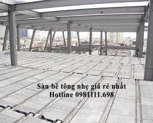 Panel Thành Đô có giá sàn panel nhẹ - sàn bê tông siêu nhẹ rẻ và ưu đãi nhất