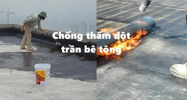 Chống thấm sàn bê tông (trần bê tông)