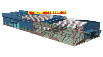 Nhà xưởng khung thép nhiều cửa sổ trông sáng sủa hơn