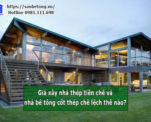 Giá nhà thép tiền chế không chênh nhiều so với nhà bê tông cốt thép